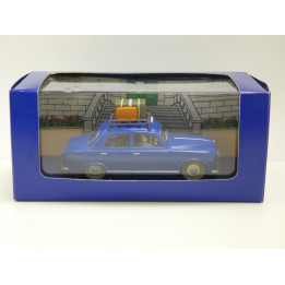 Voiture TINTIN Le Taxi Peugeot 403