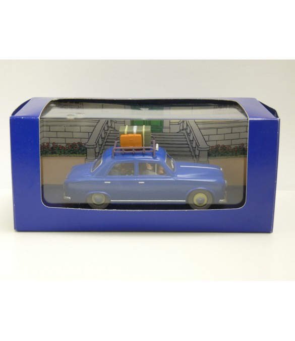 Voiture TINTIN Le Taxi Peugeot 403