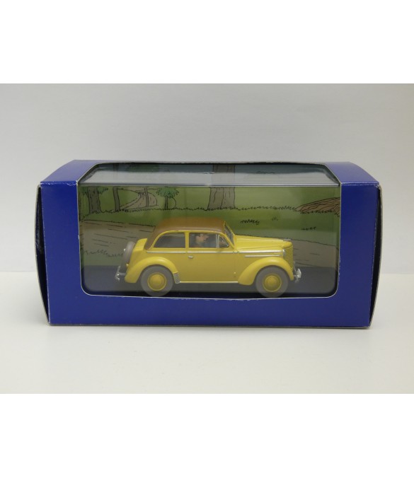Voiture TINTIN Opel Olympia Cabriolet Coach