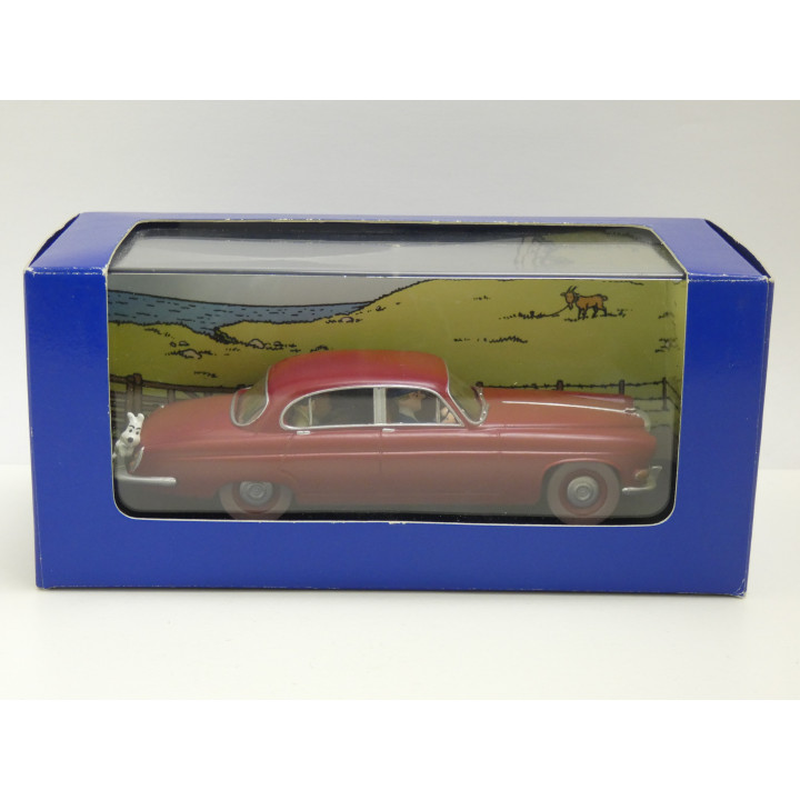TINTIN Voiture La Jaguar MkX du Docteur Muller