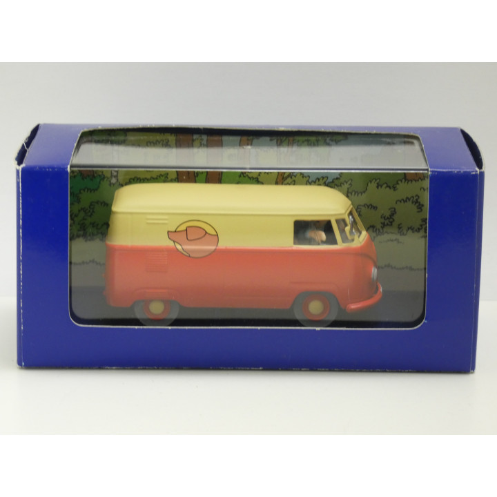 Voiture Tintin Le Combi VW l'affaire Tournesol