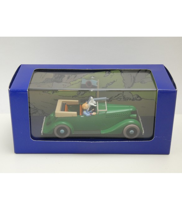 Voiture TINTIN La mitrailleuse de l'Oreille cassée