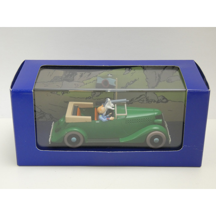 TINTIN car The broken ear machine gun