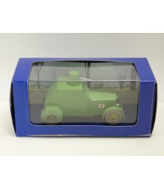 Voiture TINTIN L'automitrailleuse blindée du Lotus bleu