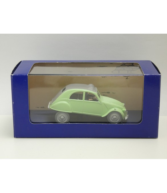 Voiture TINTIN La 2cv de l'Affaire Tournesol