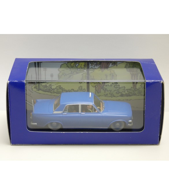 Voiture TINTIN Le Taxi bleu de l'Île noire