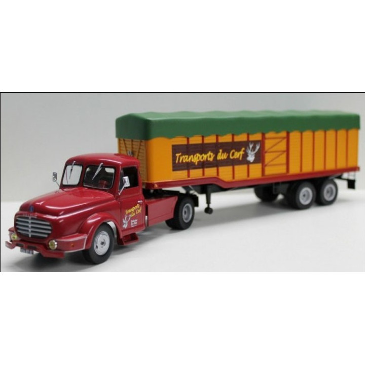 Miniature Semi Remorque Altaya Willeme Lc 610