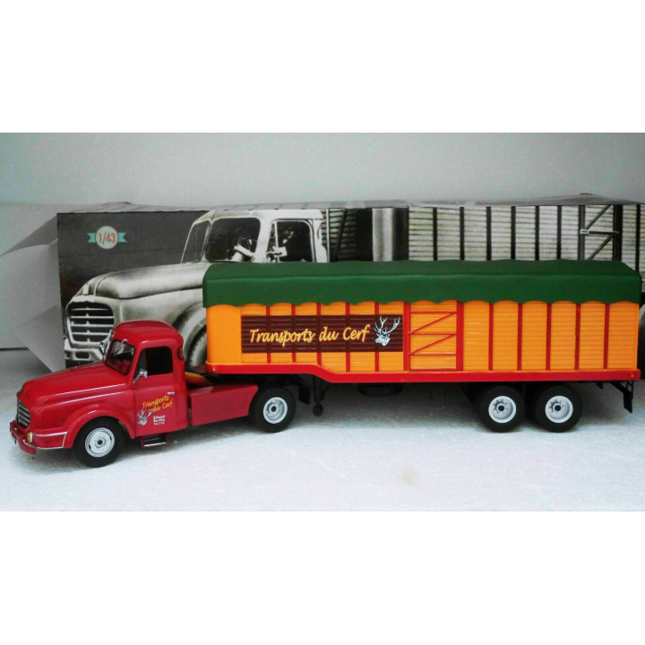 Miniature Semi Remorque Altaya Willeme Lc 610