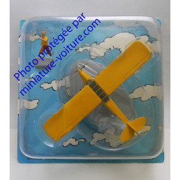 Il biplano giallo Tintin in Congo