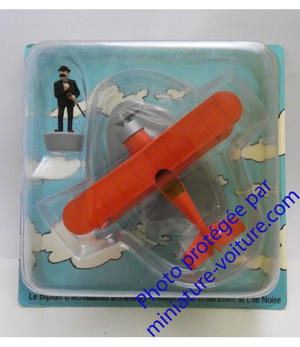 Le biplan d'acrobatie aérienne Tintin L'Île Noire