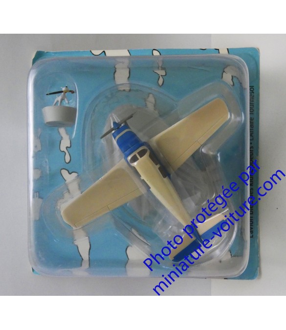 L'Avion bleu des kidnappeurs Tintin L'Affaire Tournesol