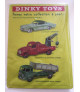 DINKY TOYS advertising plate in sheet metal