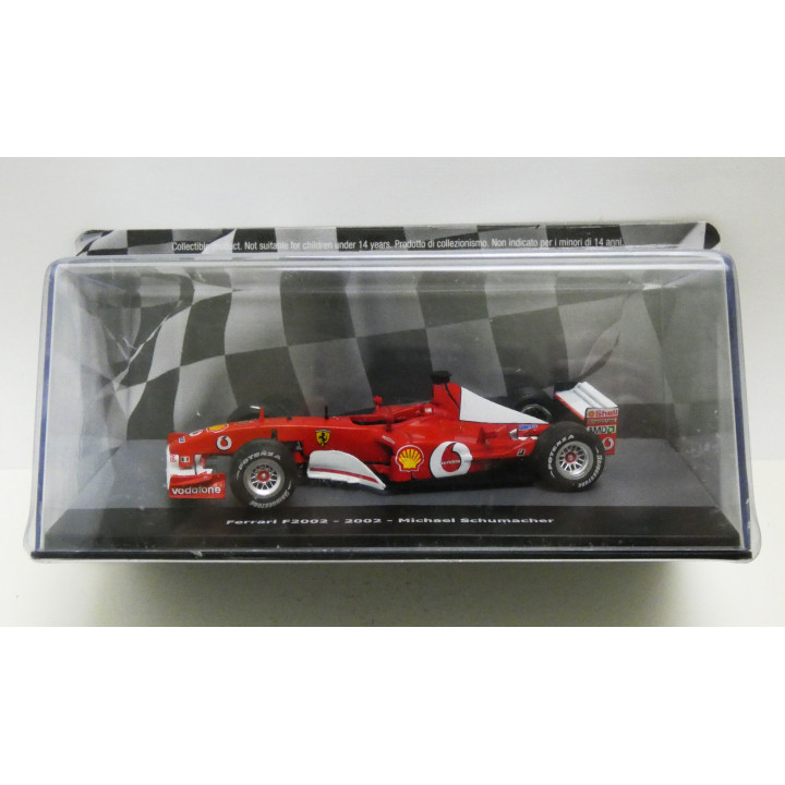 Coche en miniatura F1 Ferrari P2002 2002 Michael Schumacher