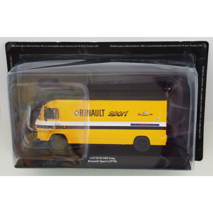 SAVIEM SB2 long Renault Sport 1978