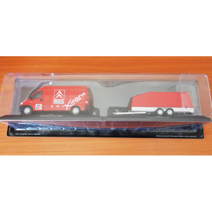 JUMPER 2.8 HDi + Anhänger CITROEN SPORT WRC XSARA 2001
