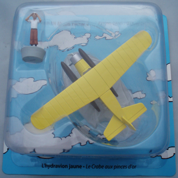 Hydravion Tintin avion BELLANCA 31-42 PACEMAKER