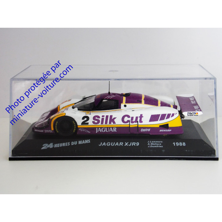 Car miniature IXO 24h Mans JAGUAR XJR9 1988