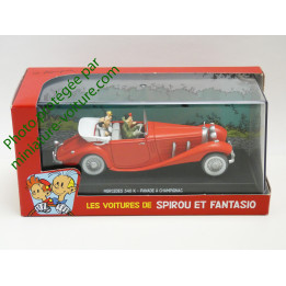 Voiture Spirou Mercedes 500 K