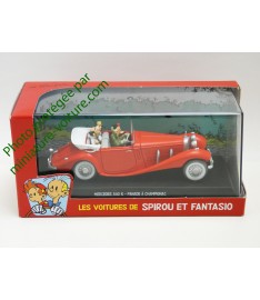 Voiture Spirou Mercedes 500 K
