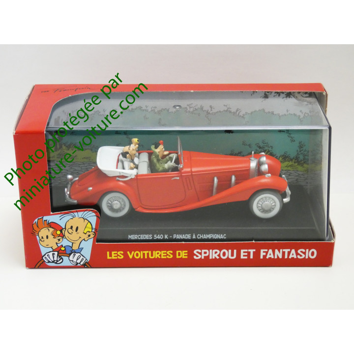 Car Spirou Mercedes 500 K