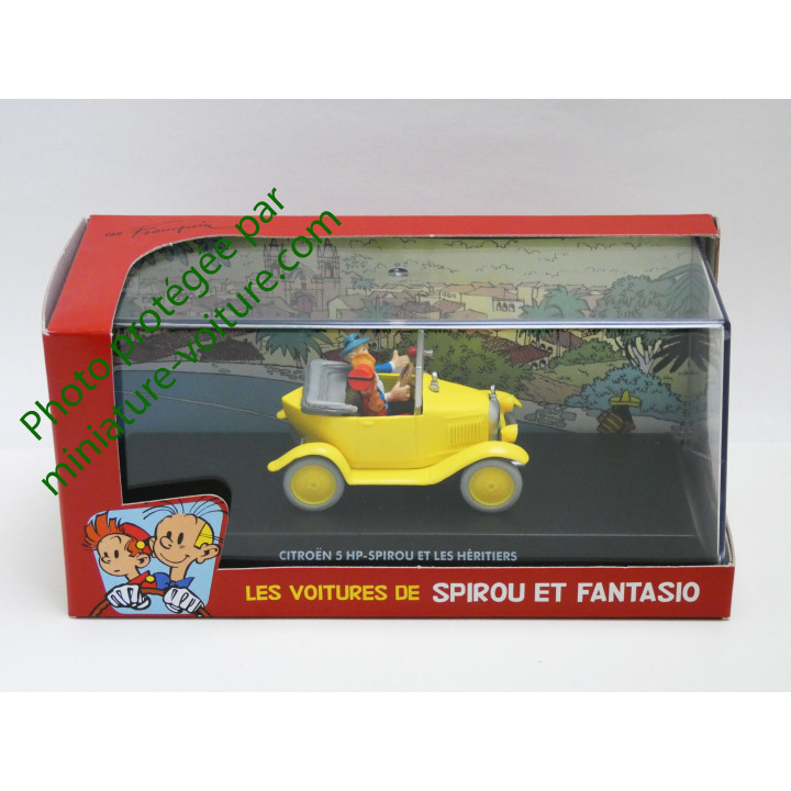 Spirou Citroen 5 HP Spirou e gli eredi