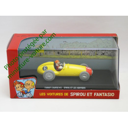 Voiture Spirou Turbot course N°6 Spirou et les héritiers