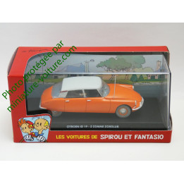 Voiture Citroen ID 19 Spirou Z comme Zorglub