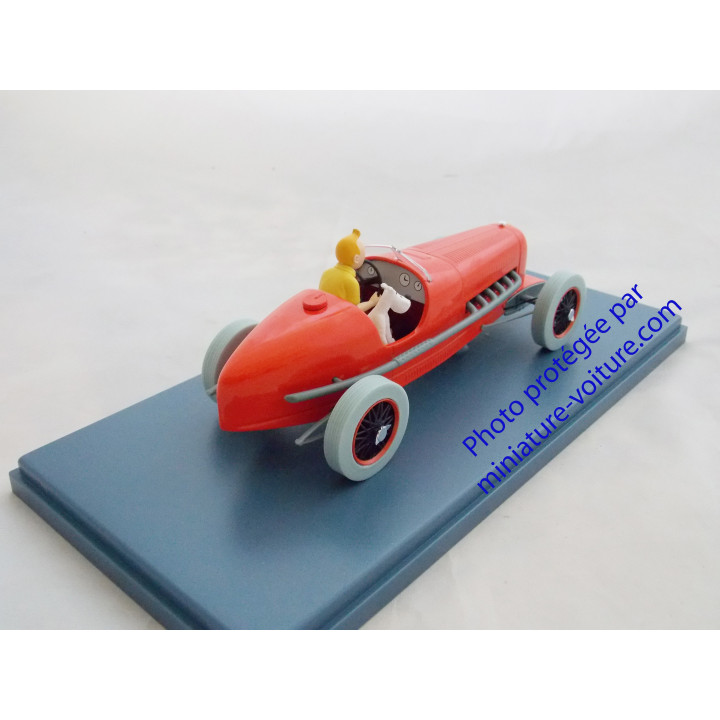 Voiture miniature Voiture TINTIN Le Bolide Rouge Amilcar
