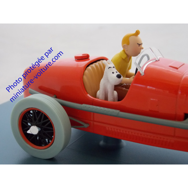 Voiture miniature Voiture TINTIN Le Bolide Rouge Amilcar