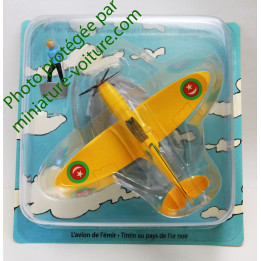 L'avion de l'Emir Tintin au pays de l'or noir