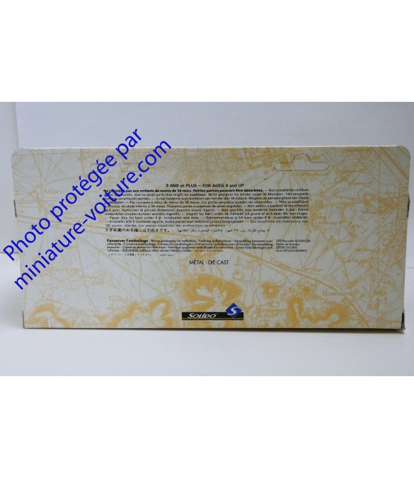 Voiture miniature Solido Char allemand Panzer IV Wehrmacht