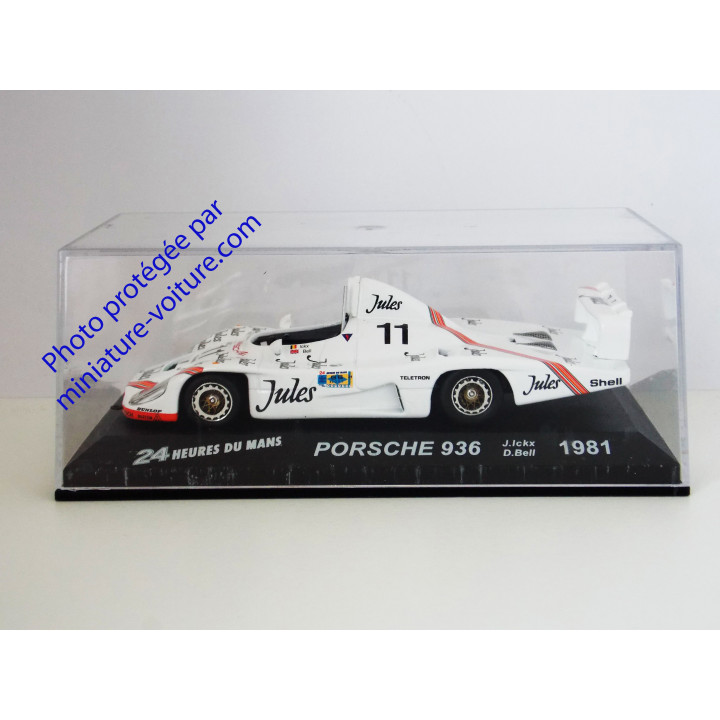 Car miniature IXO 24h of the Mans PORSCHE 936 1981