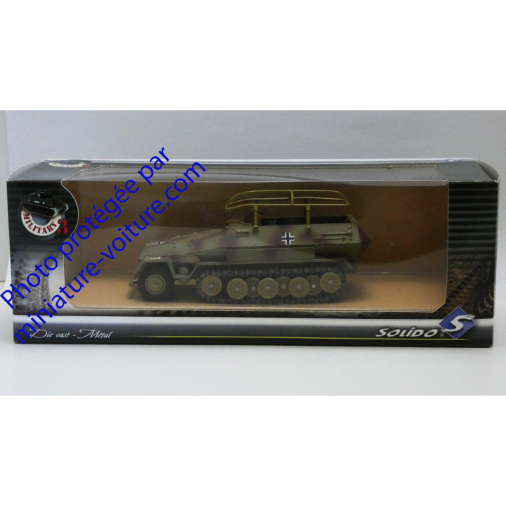 Véhicule miniature Hanomag Half Track allemand