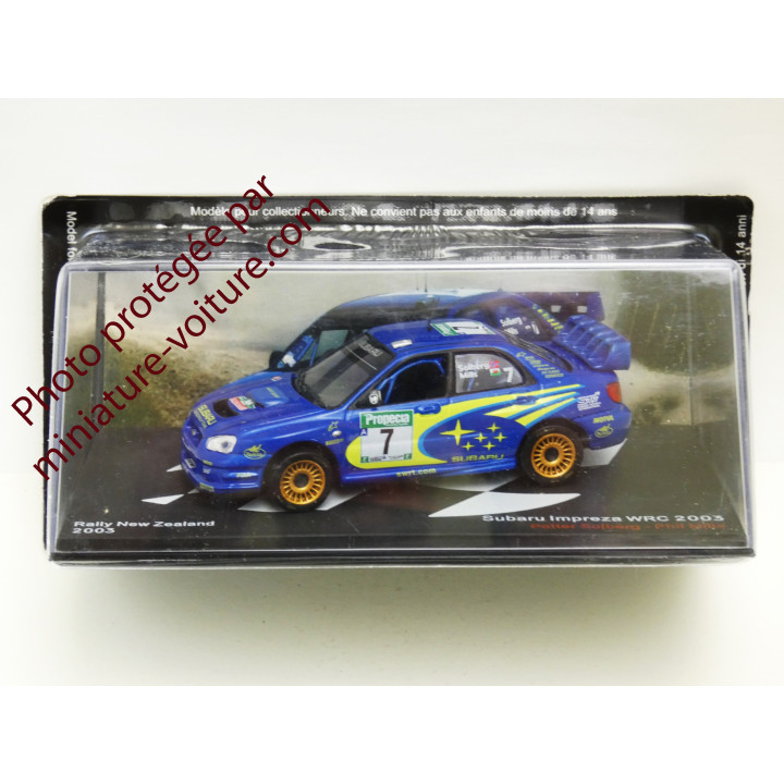 Auto miniatura IXO Rally WRC SUBARU Impreza WRC 2003