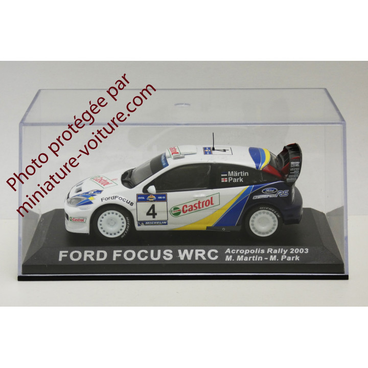 Voiture miniature IXO Rallye WRC FORD Focus WRC 2003