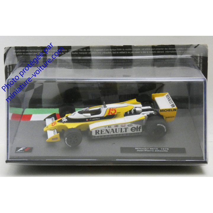 F1 Renault RS10 1979 Jean-Pierre Jabouille