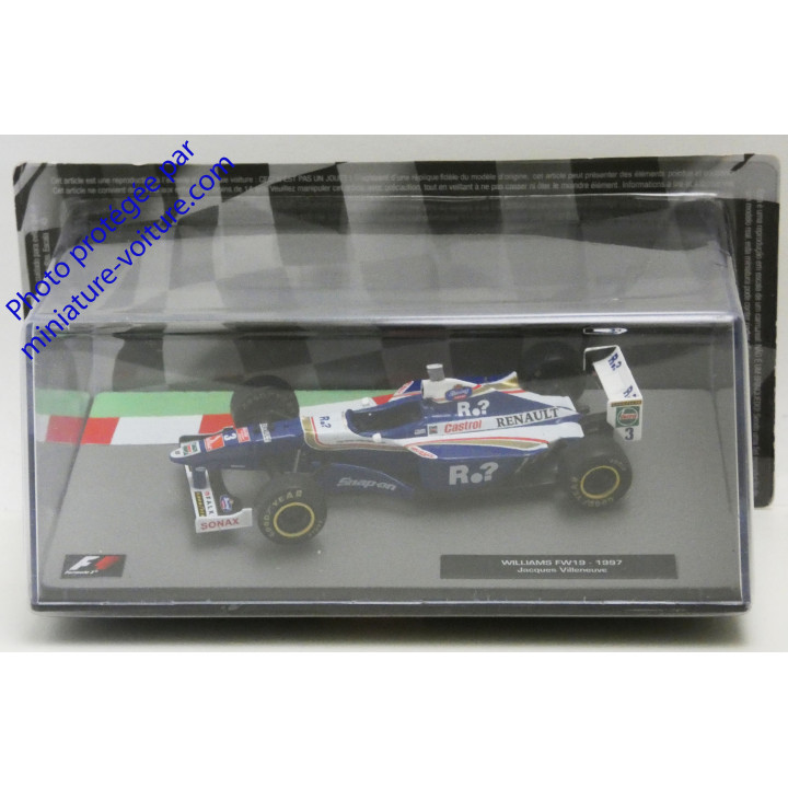 F1 Williams FW19 1997 Jacques Villeneuve