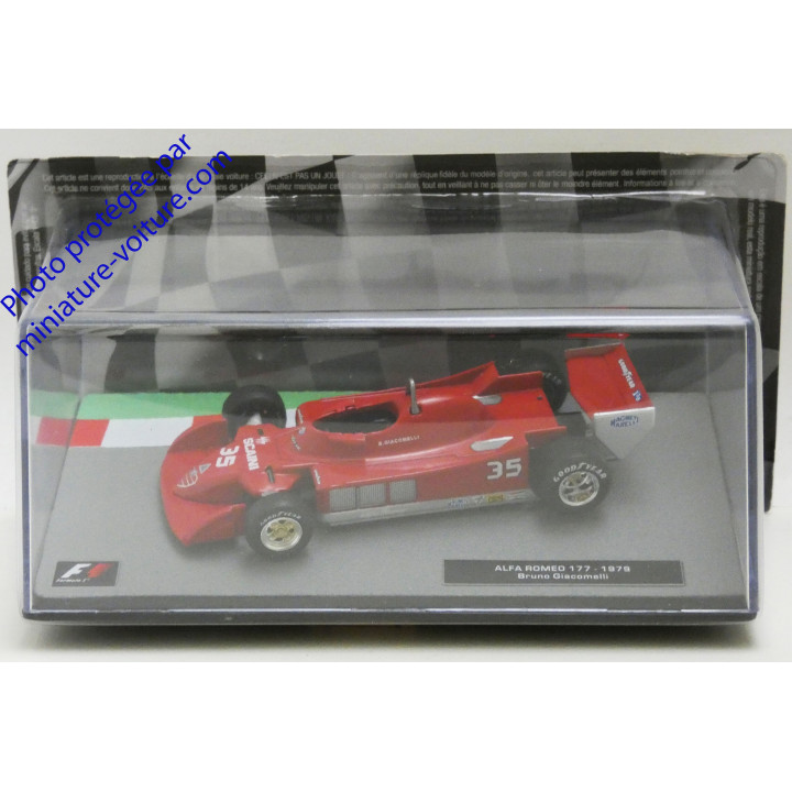 F1 Alfa Romeo 177 1979 Bruno Giacomelli