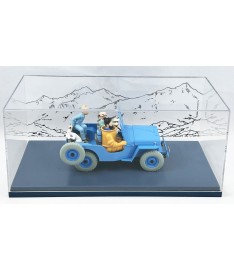 Voiture TINTIN La Jeep Bleu Objectif Lune