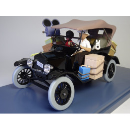 Voiture miniature TINTIN Ford T au Congo