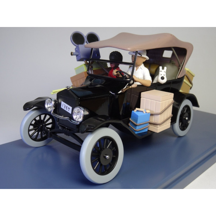 Voiture miniature TINTIN Ford T au Congo
