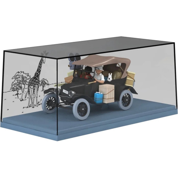 Voiture miniature TINTIN Ford T au Congo