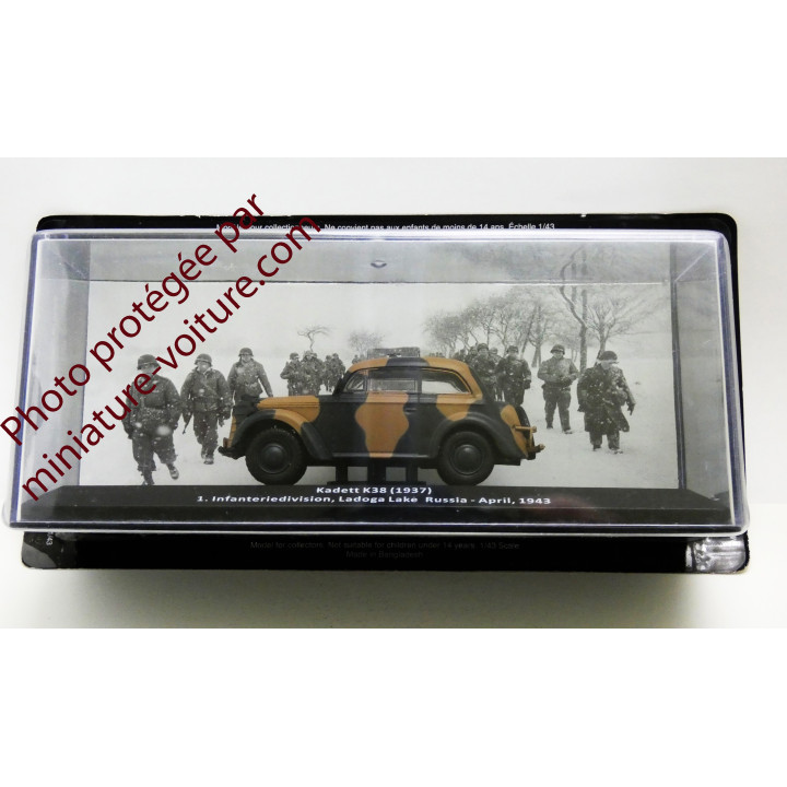 Auto in miniatura Kadett K38 Divisione Fanteria Russia 1943