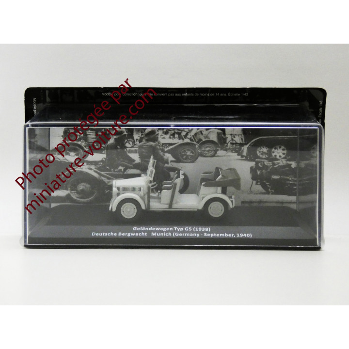 Miniature car GELANDEWAGEN TYP G5 GERMANY 1940