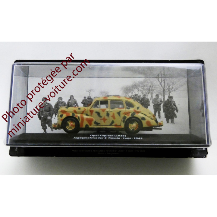 Coche en miniatura Opel Kapitan Jagdgeschwader 3 Rusia 1943