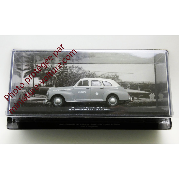 Coche Miniatura Chevrolet Especial Deluxe US Navy USA 1943