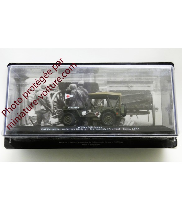 Willys MB Jeep Canadian Infantry France 1944