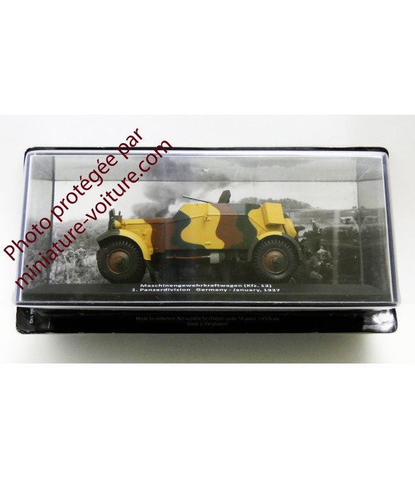 camion mitrailleur Kfz.13 Allemagne 1937