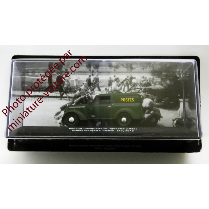Auto Miniatur Renault Juvaquatre Fourgonette Frankreich 1940
