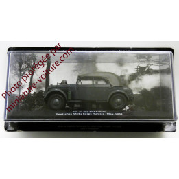 Coche en miniatura KFZ. Typ 901 Cabrio Afrika Korps Tunisia 1941